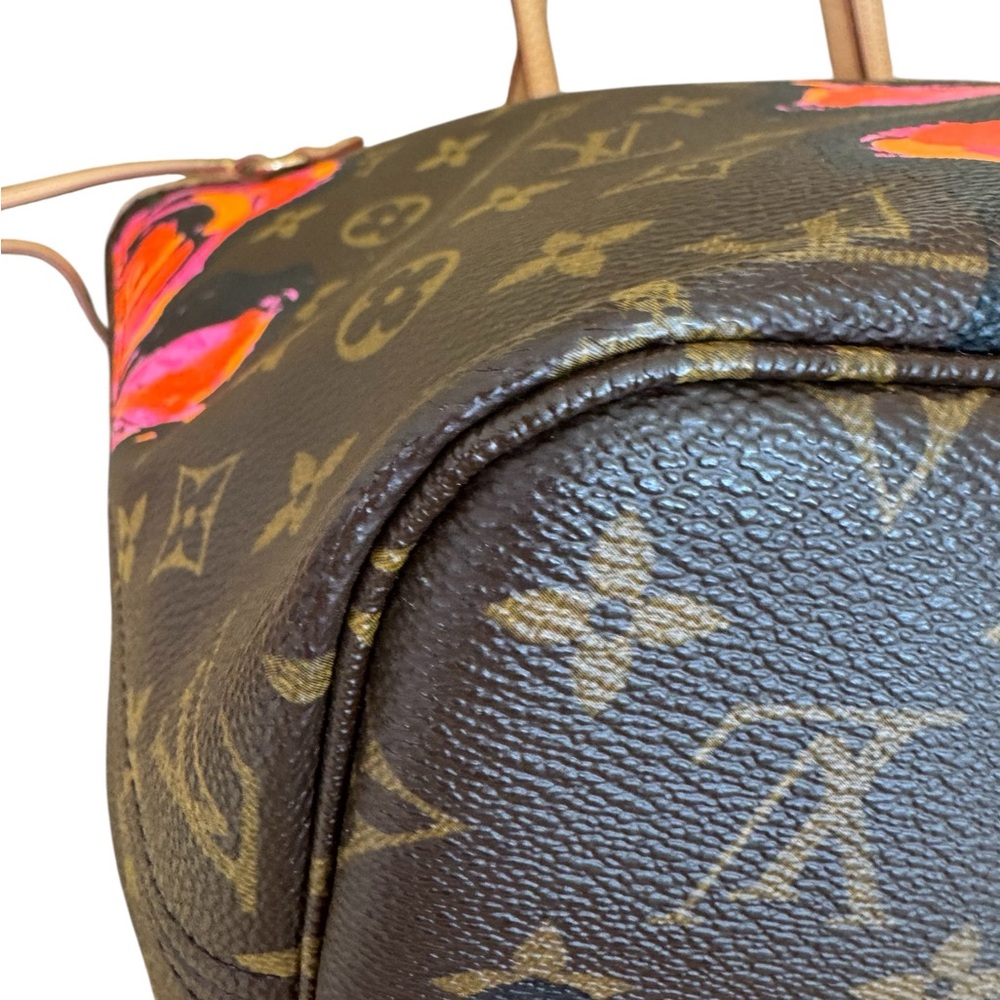 Louis Vuitton X Stephen Sprouse Neverfull MM w/ COA - Picture 8 of 15